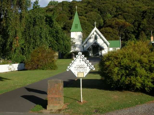 Hier gibt es auch eine kleine Kirche!