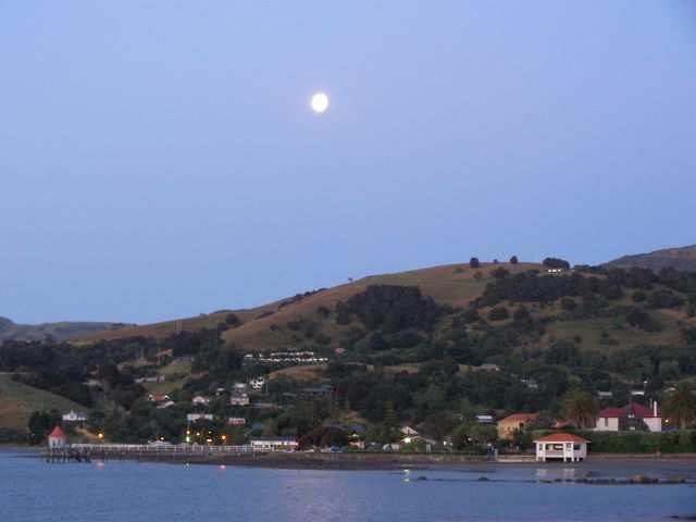 Und schon geht der Mond auf!