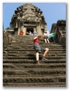 Steile Treppen!
