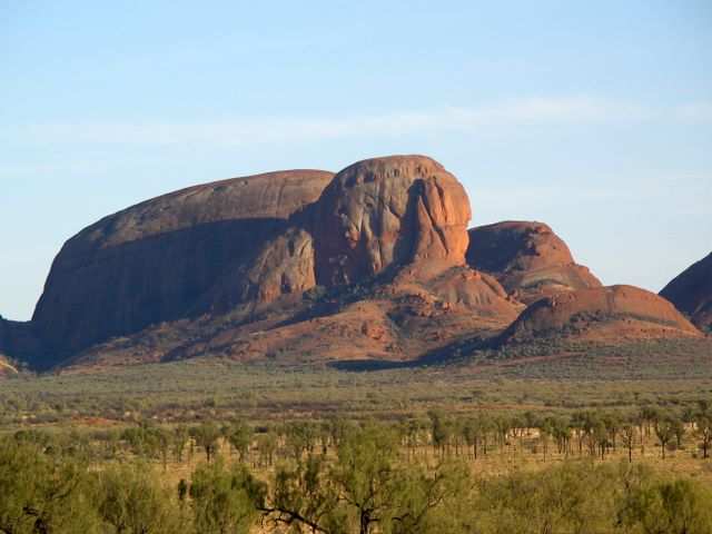 Kata Tjuta soll eine Schildkroete sein.