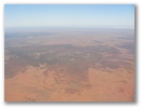 Perth liegt hinter uns, das Outback unter uns.