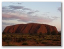 Fuer heute einen letzten Blick auf den Ayers Rock.