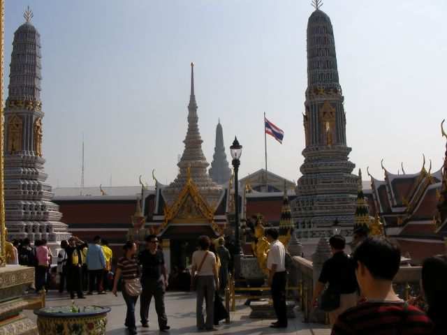 Bangkok - Es sind auch viele Touristen hier!