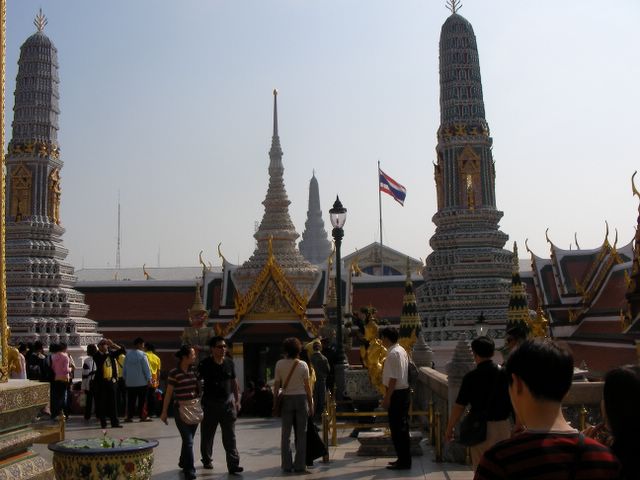 Bangkok - Es sind auch viele Touristen hier!