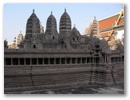 Bangkok -Hier ein Modell von Ankor Wat, was wir gerade erst live gesehen haben!