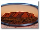 Ayers Rock richtig rot! - Der Trick mit der Sonnenbrille!