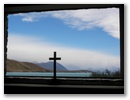 Der schoenste Blick aus einer Kirche, den wir auf unserer Reise gesehen haben!