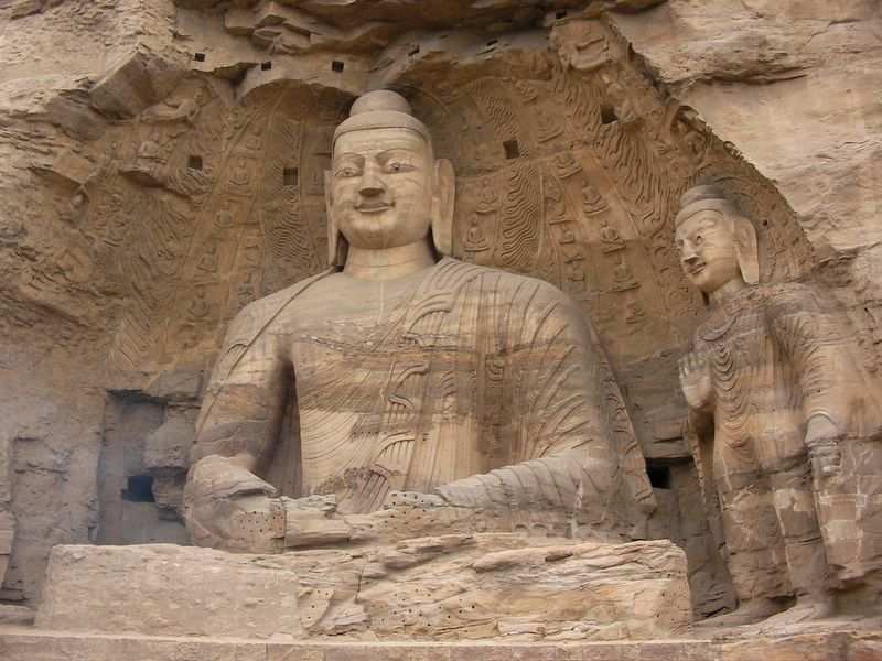 China - die Buddhas von Datong.