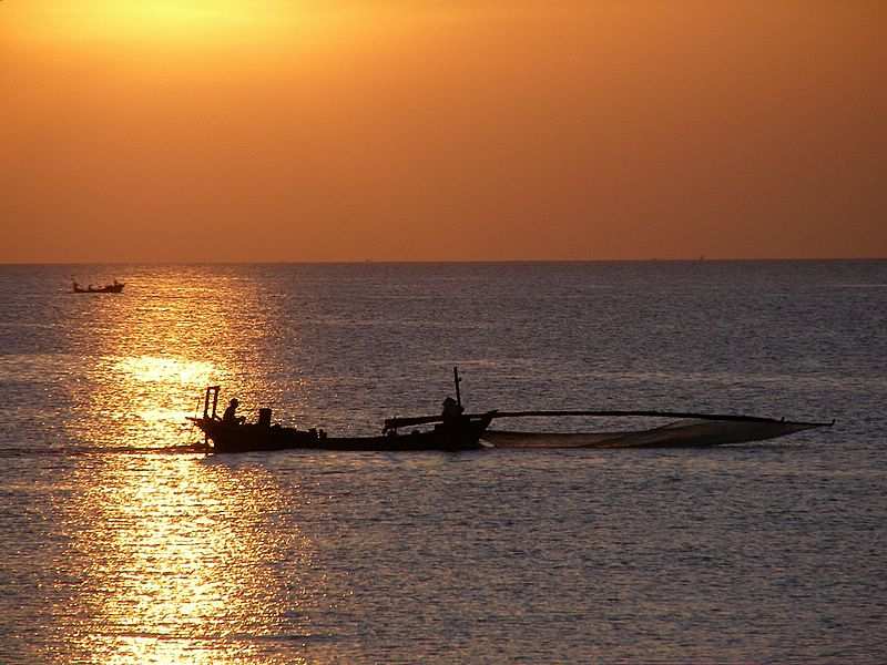 Sonnenuntergang auf Phu Quoc