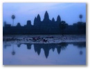 Sonenaufgang in Angkor Wat.