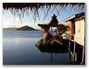 Weihnachtsschmuck auf Icadambanuan Island.