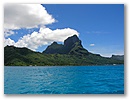 ...geniessen wir die unterschiedlichen Ausblicke auf Bora Bora.