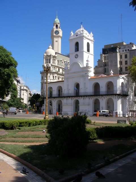 Ankunft Sonntagmorgen in Buenos Aires.