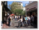 Wir machen uns auf den Weg nach San Telmo, wo es Sonntag den Strassenmarkt gibt!