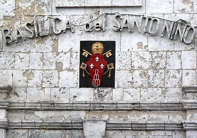 Die Hauptsehenswuerdigkeit von Cebu: Basilica del Santo Nino.