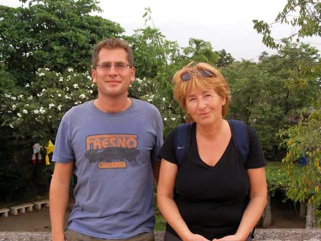 Mutter und Sohn.