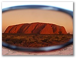 DIE SCHÖNSTEN BILDER -- Ayers Rock richtig rot! - Der Trick mit der Sonnenbrille!
