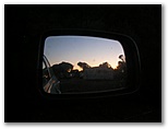 DIE SCHÖNSTEN BILDER -- Abendstimmung in unserem Auto auf einem Zeltplatz!