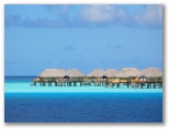 DIE SCHÖNSTEN BILDER -- Ueberwasserbungalows auf Bora Bora