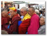 DIE SCHÖNSTEN BILDER -- In der Mongolei ist der Buddhismus populaer. Warten auf den Dalai Lama.