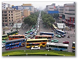 DIE SCHÖNSTEN BILDER -- Verkehr in Xian.