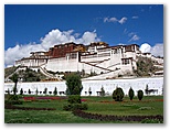 DIE SCHÖNSTEN BILDER -- Potala-Palast in Lhasa.