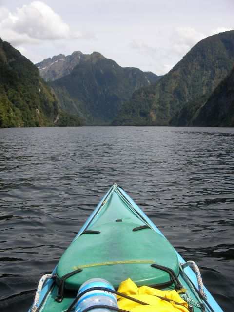 Olaf darf die Ruhe vorn geniessen!