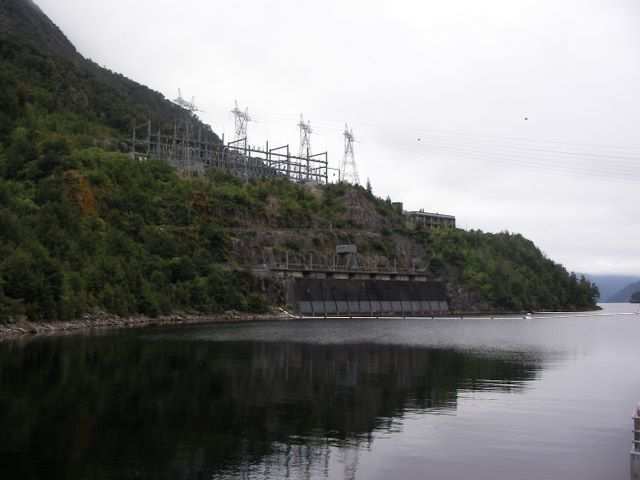 Endstation Wasserkraftwerk. 90% der Kraftwerksanlagen befinden sich im Fels.