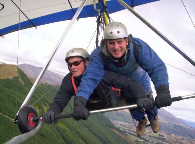 Selber fliegen, statt geflogen zu werden.