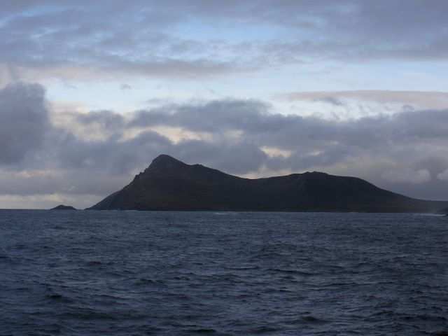 Kap Horn von See aus gesehen.