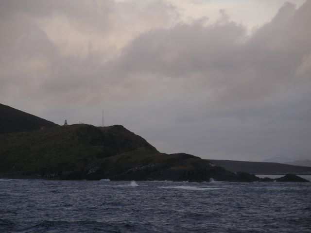 Noch ein letzter Blick auf den Leuchtturm.