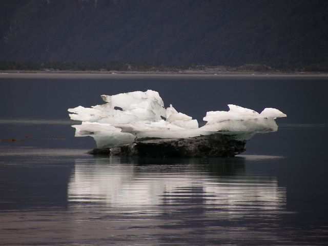 Bizarre Eisformationen.