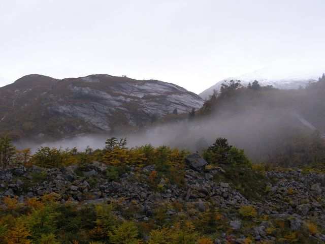 Blick ins Landesinnere.