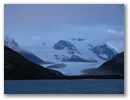 Das Licht reicht aber noch fuer eine Aufnahme vom sogenannten “Deutschen Gletscher”.