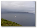 Unten wartet unser Schiff.