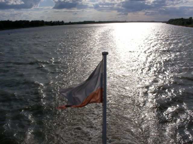 Sibirische Flussfahrt