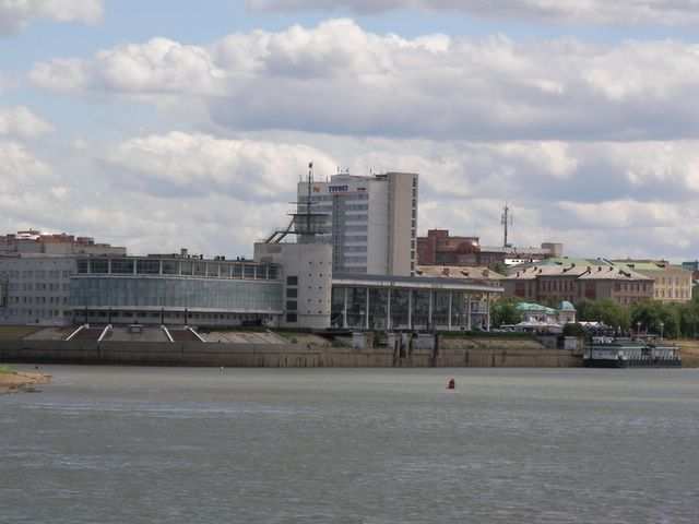 Sibirische Flussfahrt