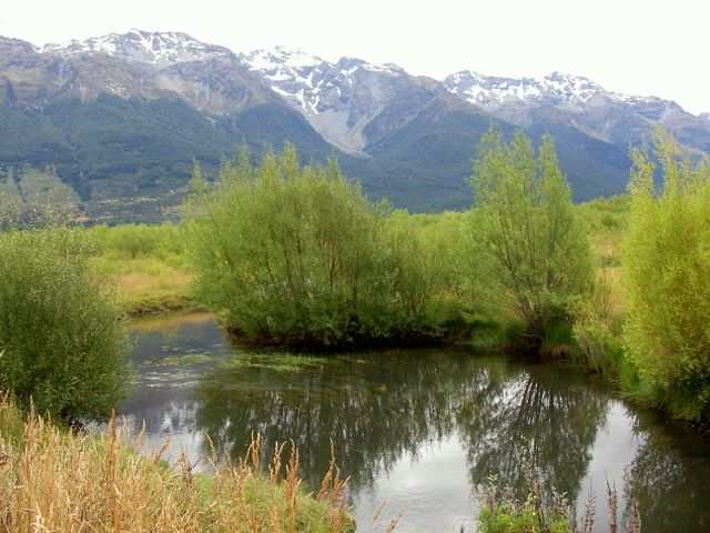 Die Lagune von Glenorchy.