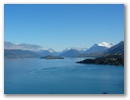 Von Queenstown gehts am Lake Wakatipu entlang zum ca. 80 km entfernten Glenorchy.