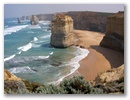 Der bekannteste Abschnitt an der Great Ocean Road: die 12 Apostel.