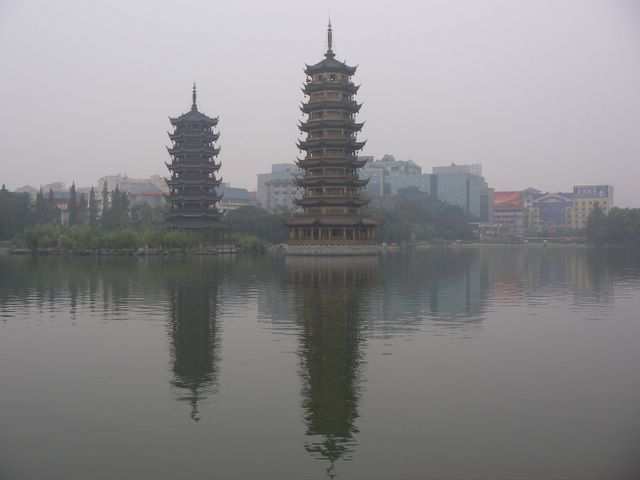 Guilin - innerstaedtische Parkanlage
