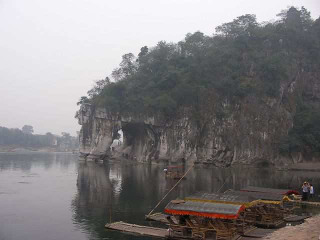 Guilin - der Elephantenfelsen, erkennt Ihrs?