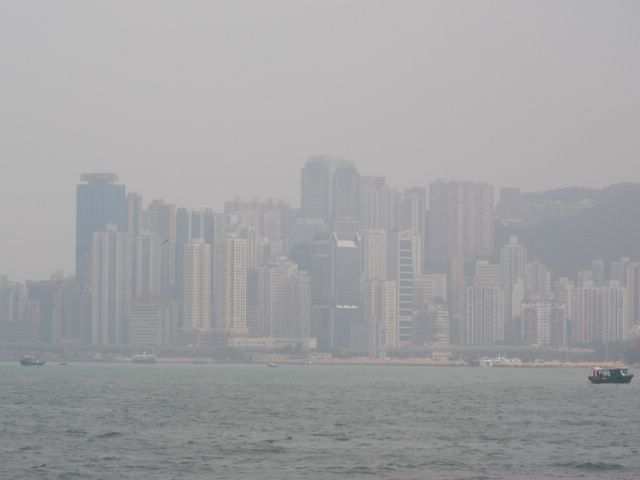 Hong Kong - keine Sonne, aber viel Dunst