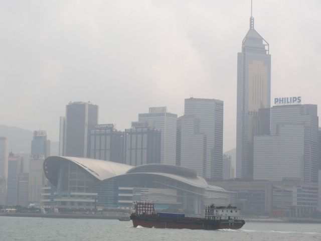 Hong Kong - Es gibt auch viele Schiffe!