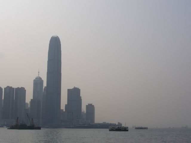 Hong Kong - und noch ein Blick in die andere Richtung