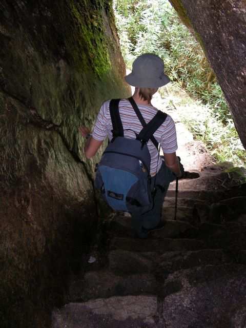 Noch ein Inka Tunnel.
