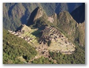 ...den Blick auf Machu Picchu.