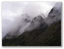 Gutes Wanderwetter: wolkig ohne Regen.