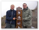 Geschafft! Wir haben den ersten und mit 4.215 m hoechsten Pass des Trails erreicht.