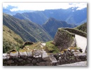 Blick in Richtung Machu Picchu.